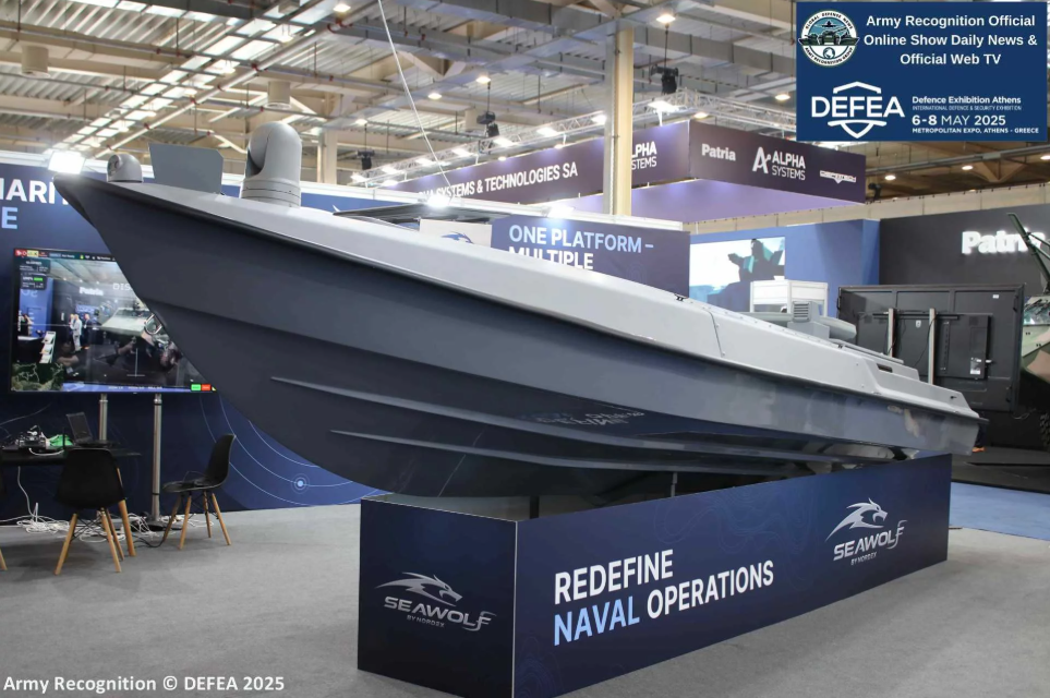 Innovations dans le ciel et sur l'eau : Présentation du Seawolf à DEFEA Développement tout-terrain : Drone Seawolf à DEFEA 2023