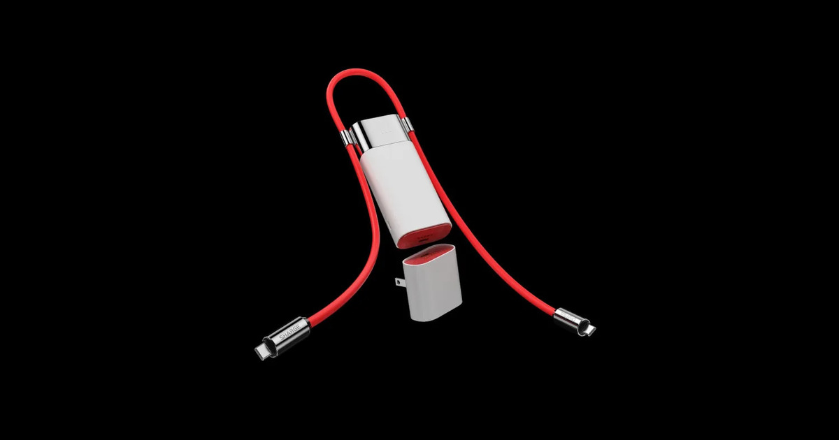OnePlus et Sharge lancent la batterie intelligente "Pouch" avec charge ultra-rapide intégrée et câble magnétique OnePlus et Sharge lancent la batterie intelligente "Pouch" avec charge ultra-rapide intégrée et câble magnétique