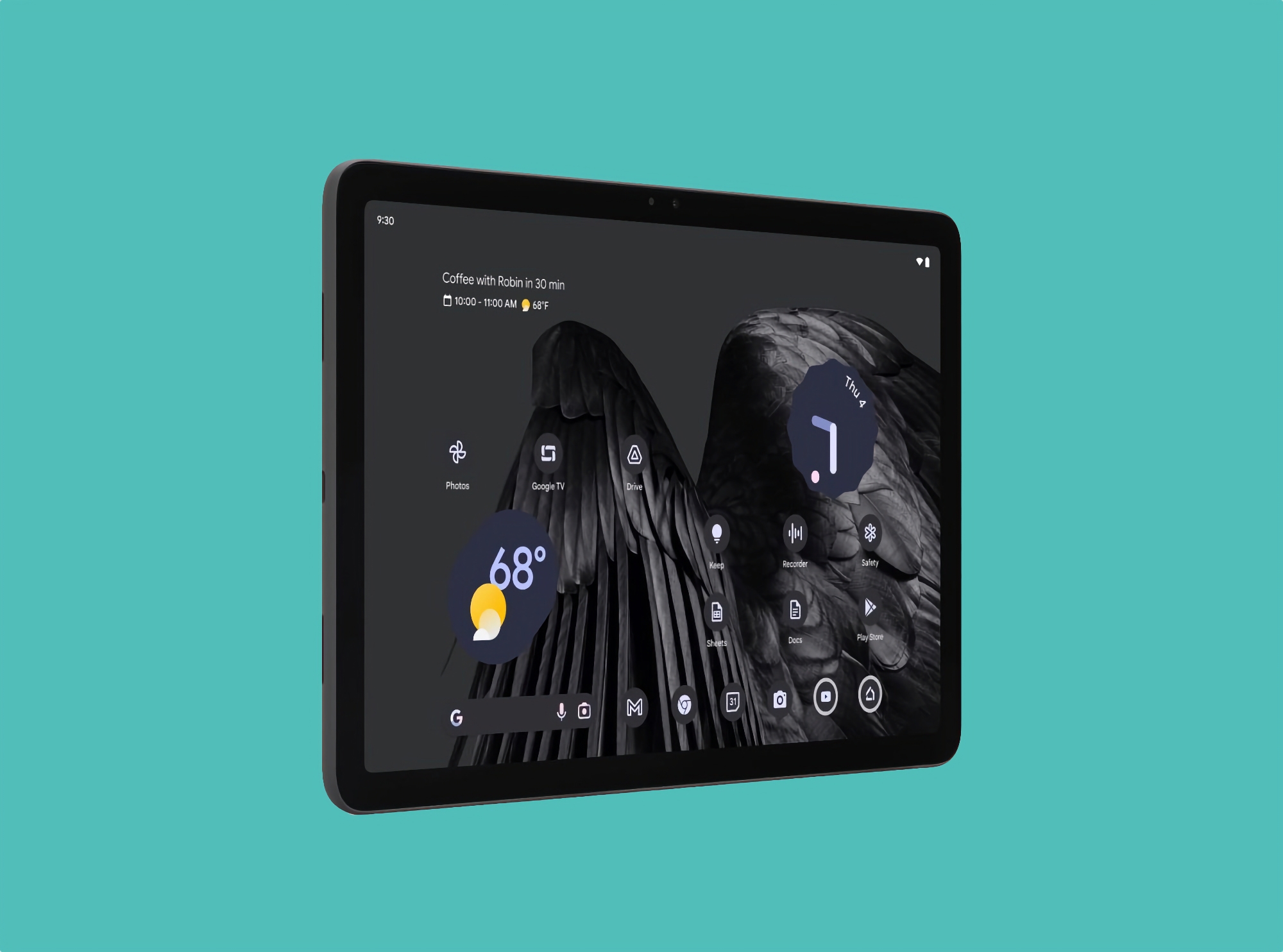 Google prépare la tablette Pixel en noir Google prépare la tablette Pixel en noir