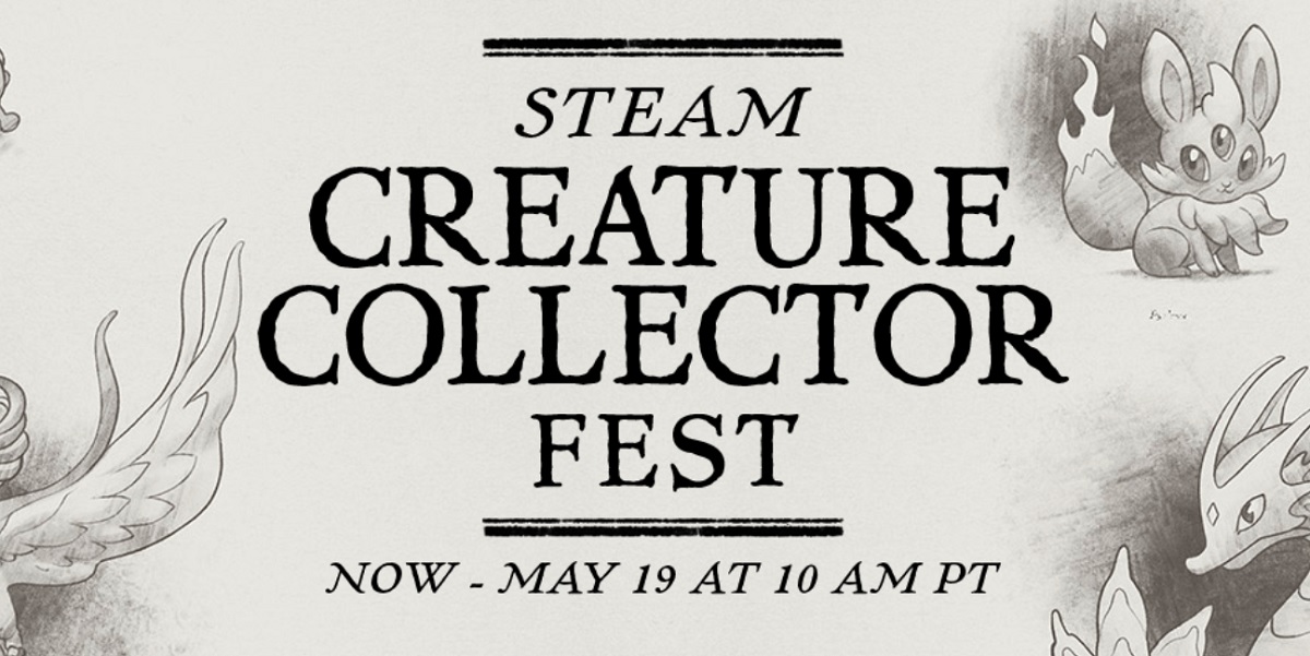 Affiche du Steam Creature Collector Fest : en attente d'une foire virtuelle de créatures Un aperçu de l'affiche du prochain Steam Creature Collector Fest