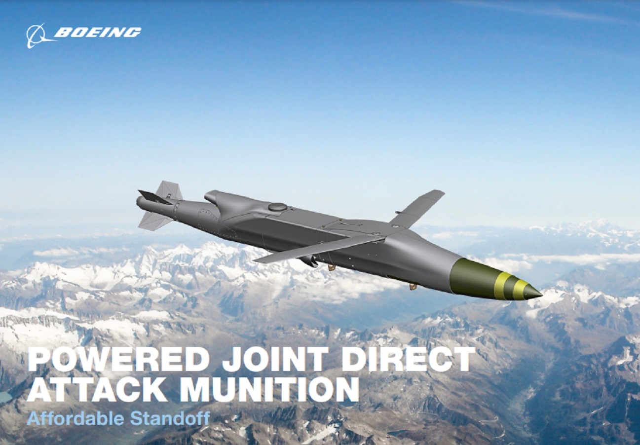 Boeing construira un kit P-JDAM équipé d'un turboréacteur TDI-J85 pour transformer des bombes conventionnelles en missiles de croisière.