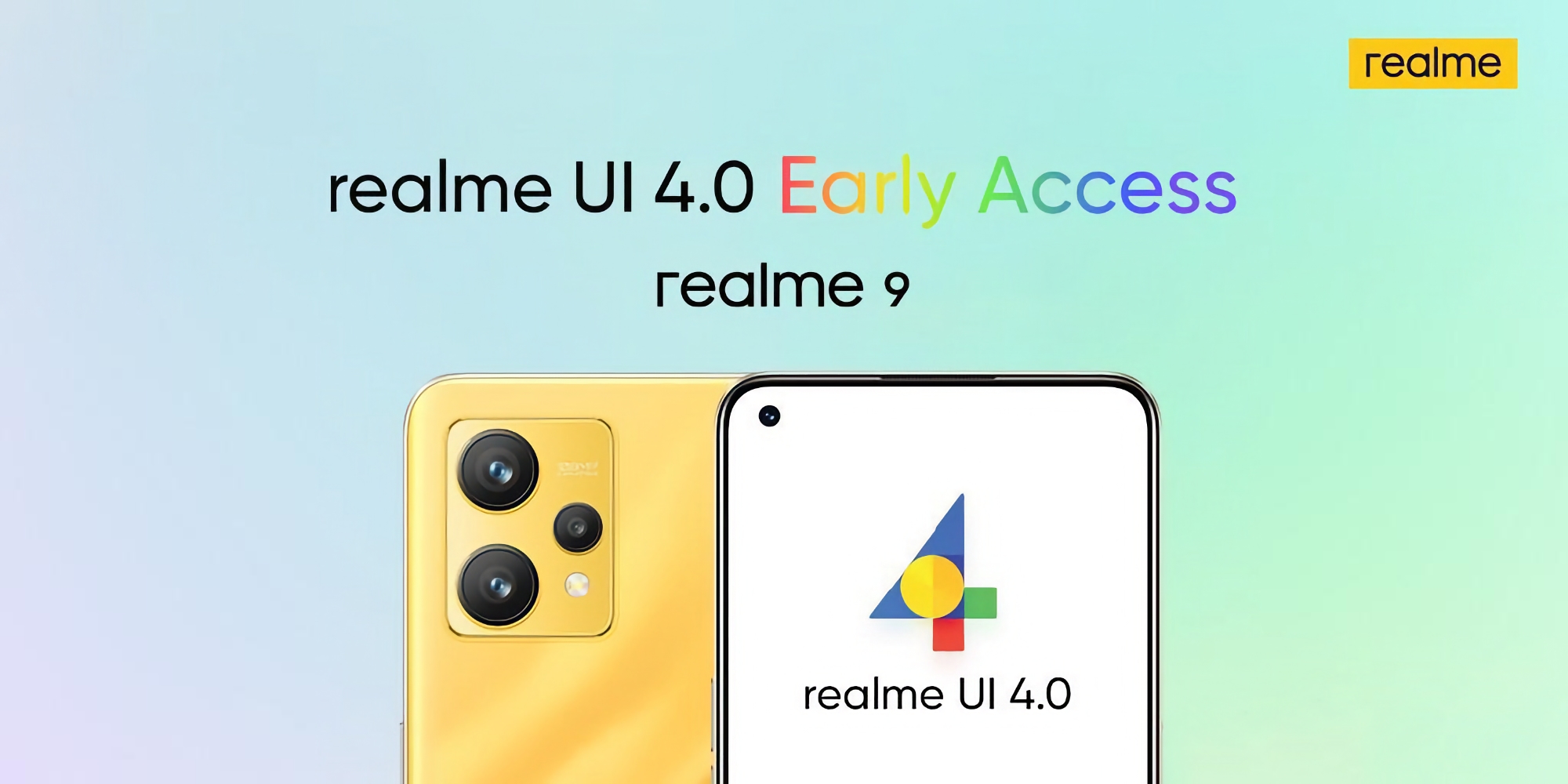 realme a lancé le programme de test de realme UI 4.0 basé sur Android 13 pour realme 9 4G realme a lancé le programme de test de realme UI 4.0 basé sur Android 13 pour realme 9 4G