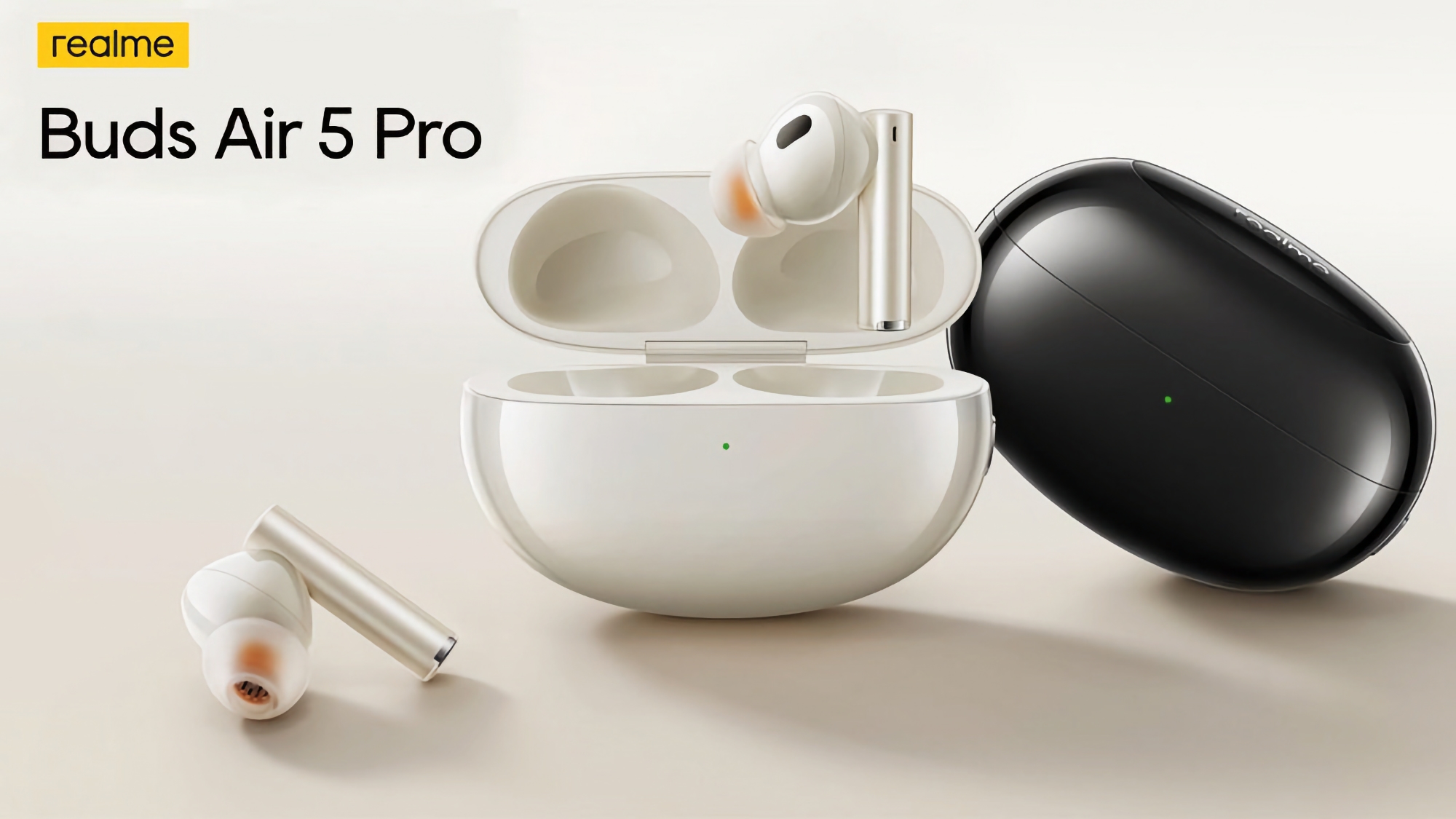 Il n'y a pas que les smartphones realme 11 Pro : realme lancera également les TWS Buds Air 5 Pro TWS le 8 juin. Il n'y a pas que les smartphones realme 11 Pro : realme lancera également les TWS Buds Air 5 Pro TWS le 8 juin.