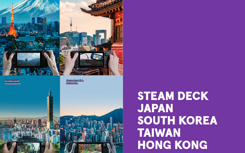 Valve a publié un livre numérique consacré à la sortie de Steam Deck à Taïwan, Hong Kong, au Japon et en Corée du Sud. Ce livre parle de Steam, des jeux, de la console et de l'entreprise. Valve a publié un livre numérique consacré à la sortie de Steam Deck à Taïwan, Hong Kong, au Japon et en Corée du Sud. Ce livre parle de Steam, des jeux, de la console et de l'entreprise.