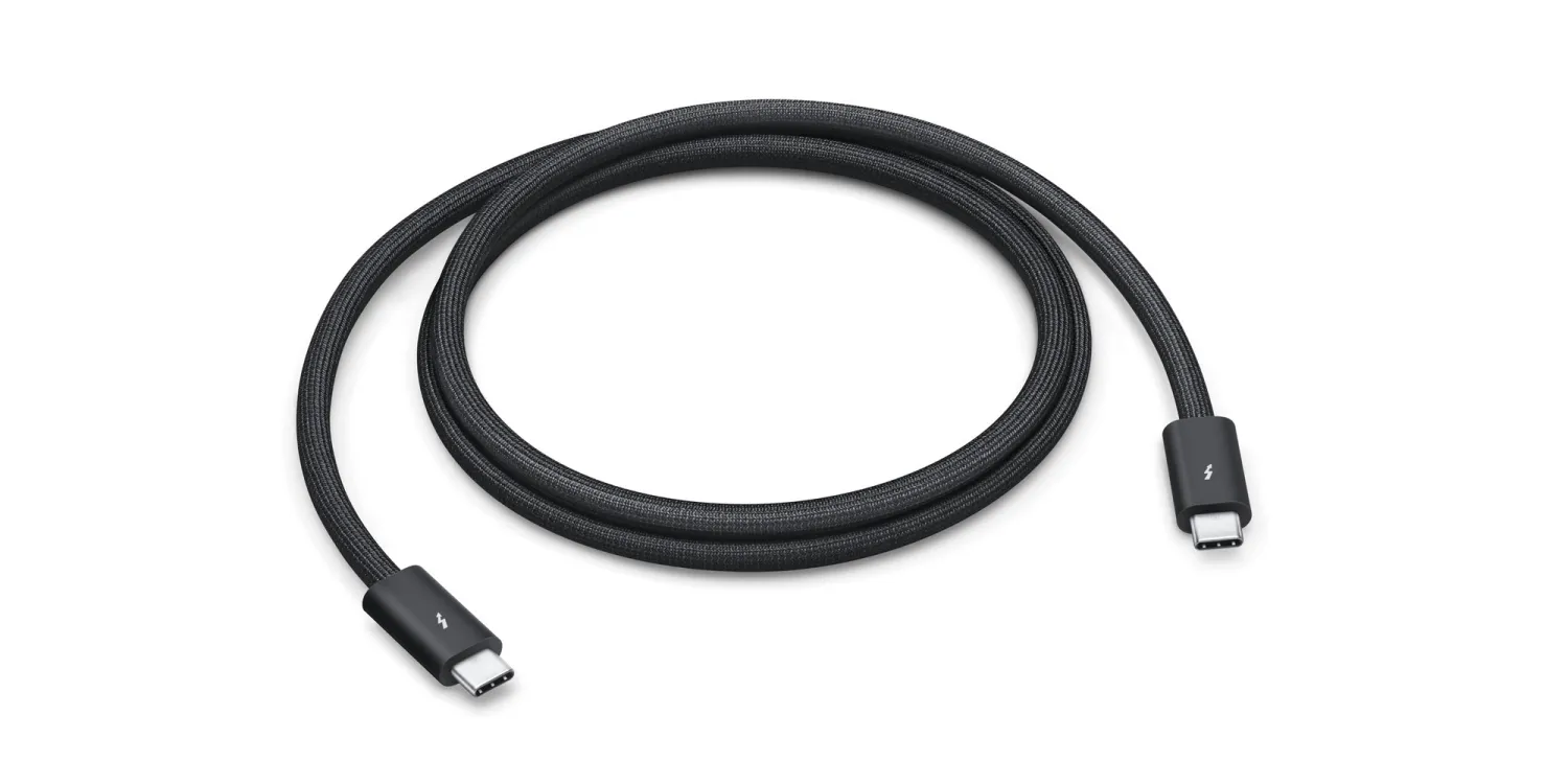 Apple dévoile un câble USB-C Thunderbolt 5 à 69 $ : des vitesses jusqu'à 120 Gbps pour le nouveau Mac mini. Apple dévoile un câble USB-C Thunderbolt 5 à 69 $ : des vitesses jusqu'à 120 Gbps pour le nouveau Mac mini.