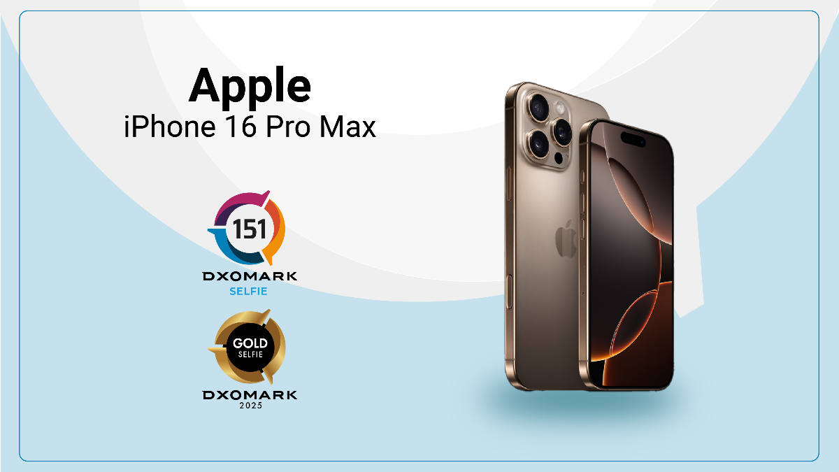 Le meilleur pour les selfies : l'iPhone 16 Pro Max en tête du classement des caméras frontales de DxOMark Le meilleur pour les selfies : l'iPhone 16 Pro Max en tête du classement des caméras frontales de DxOMark