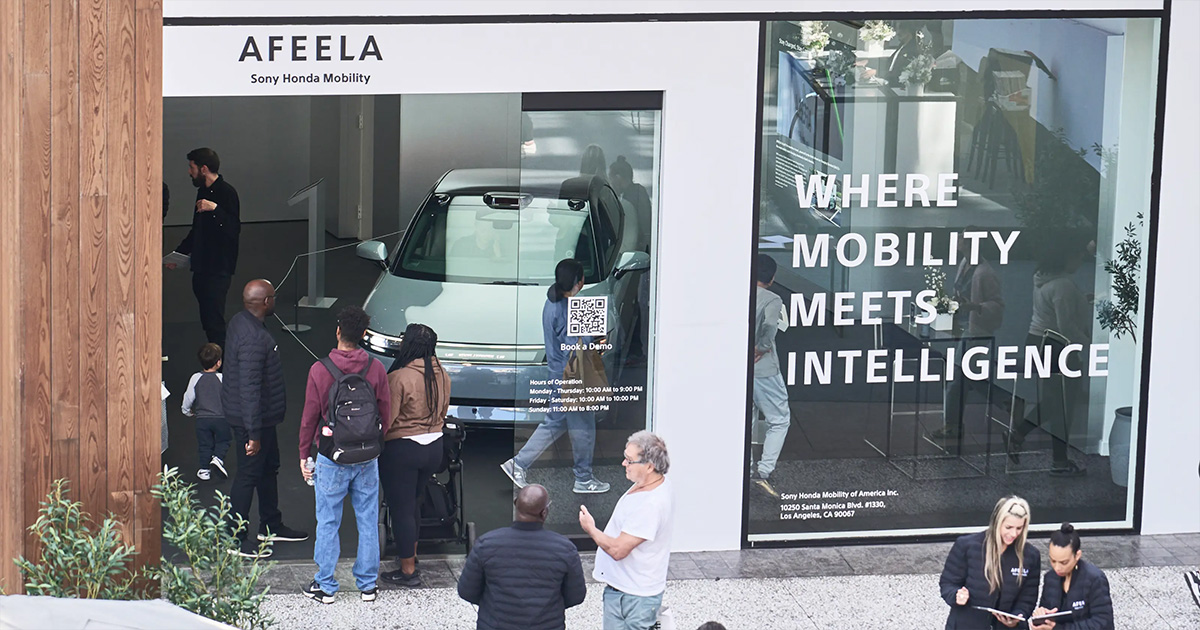 Auto Innovations by AFEELA : Un aperçu du salon au cœur de Los Angeles Plonger dans le futur : Impressions de la salle d'exposition AFEELA à Los Angeles