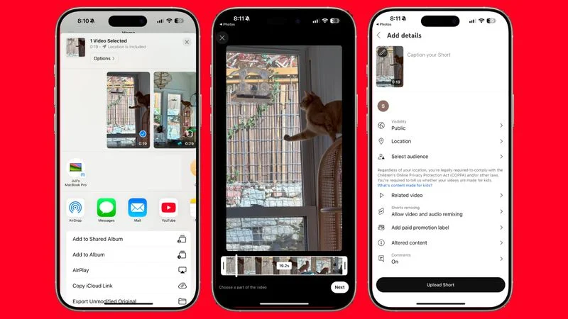 YouTube rétablit la prise en charge de la feuille de partage iOS pour les téléchargements de vidéos sur iPhone YouTube rétablit la prise en charge de la feuille de partage iOS pour les téléchargements de vidéos sur iPhone
