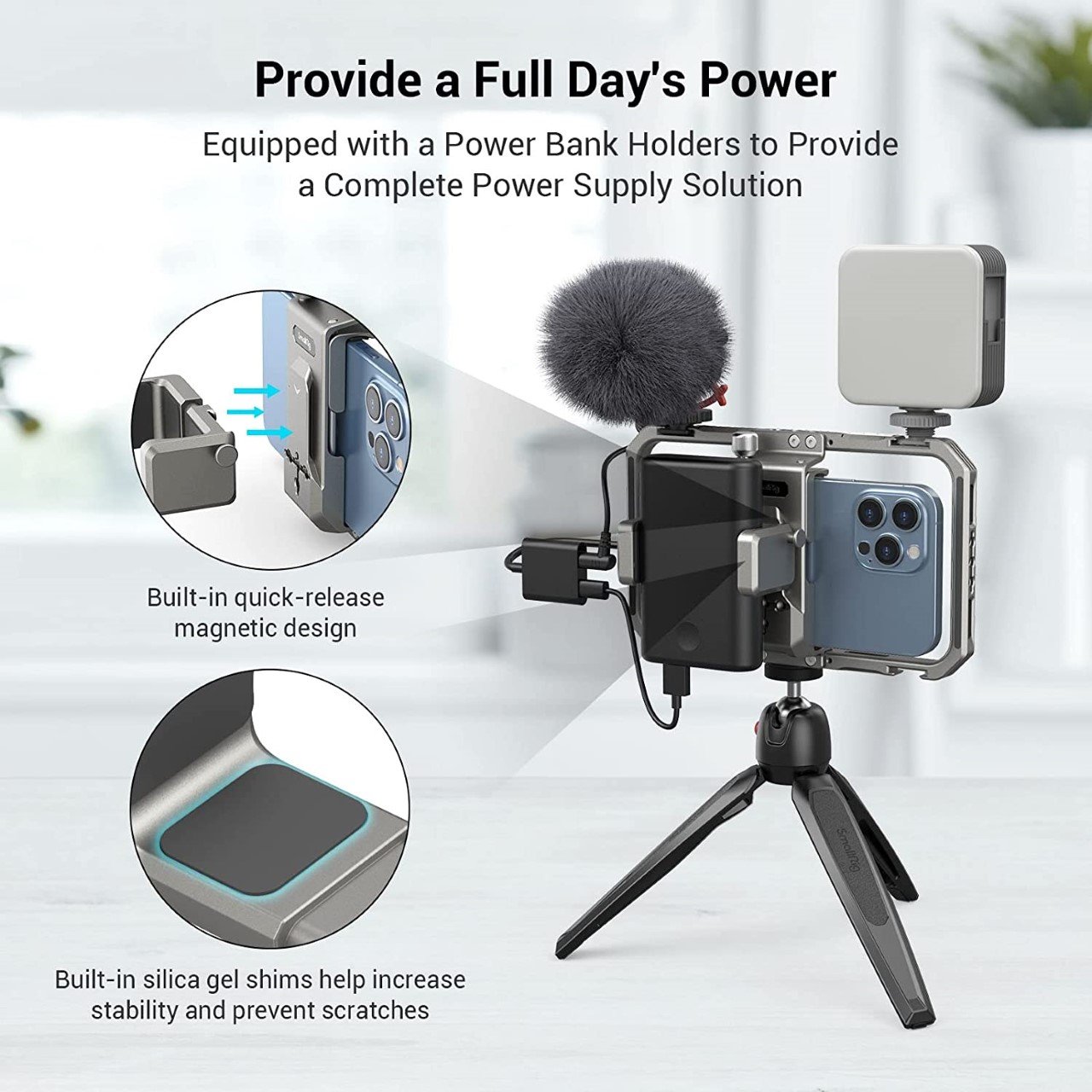 Transformez votre iPhone en une installation de réalisation de films professionnelle avec cette plate-forme de téléphone modulaire-12