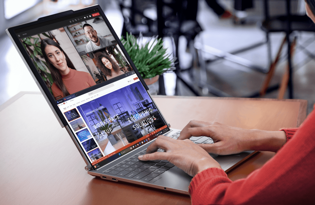 ThinkBook Plus Gen 6 à l'état déplié