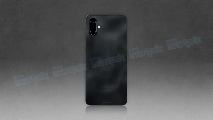 Samsung Galaxy F06 Renderer - Vue de face