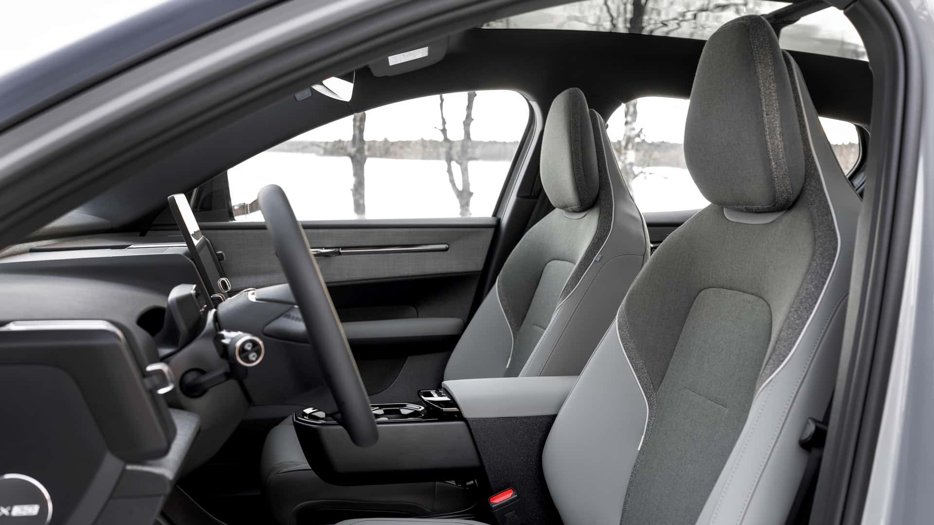 Intérieur du Volvo EX30 Cross Country