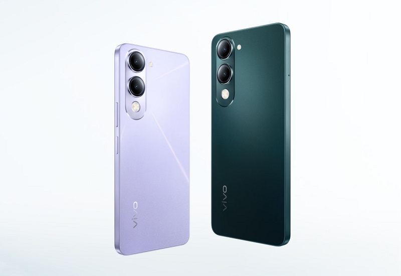 Smartphone Vivo Y19s GT 5G sur fond de nature Smartphone Vivo Y19s GT 5G sur fond de nature