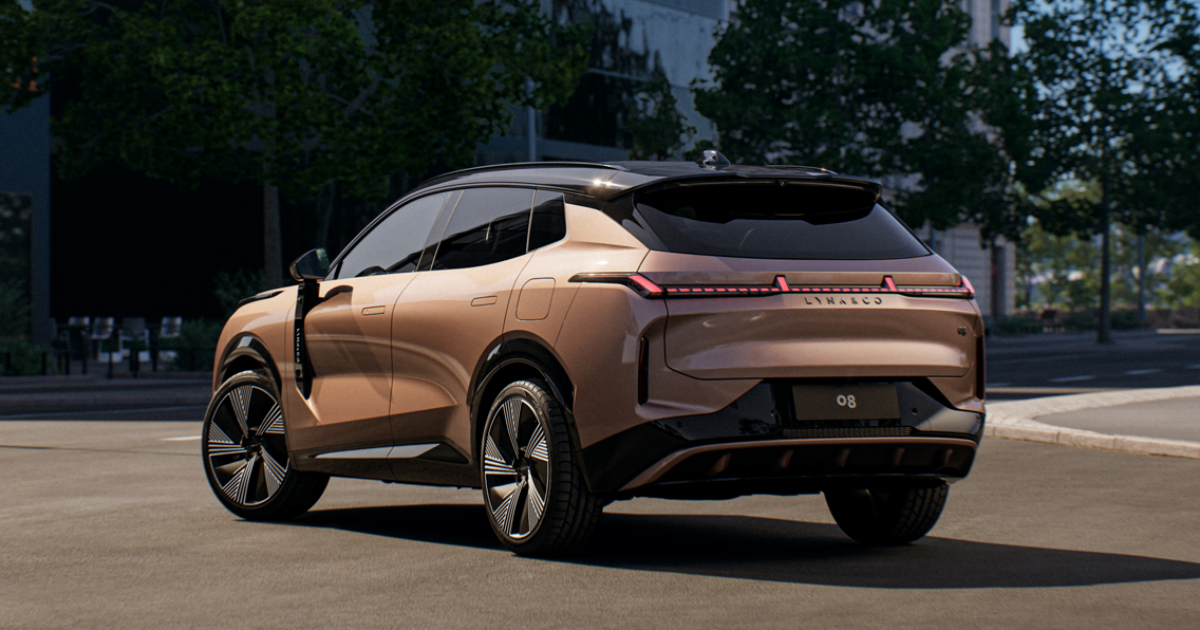 Lynk & Co 08 arrière Lynk & Co 08 arrière