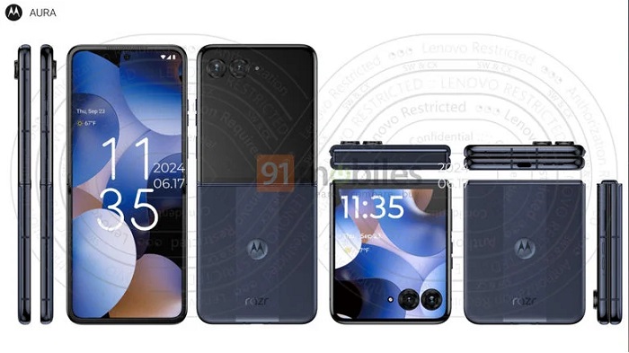 Motorola s'apprête à dévoiler une nouvelle version de son smartphone pliable, le Razr 50 Ultra.-2 Motorola s'apprête à dévoiler une nouvelle version de son smartphone pliable, le Razr 50 Ultra.-2
