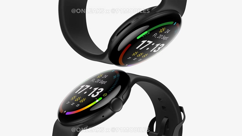Rendu de la Google Pixel Watch 4