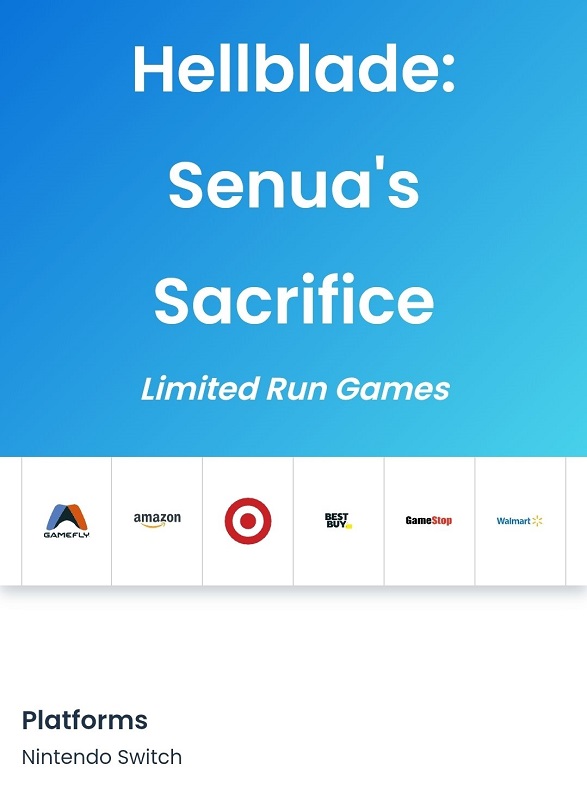 Hellblade: Senua's Sacrifice Image de Hellblade: Senua's Sacrifice