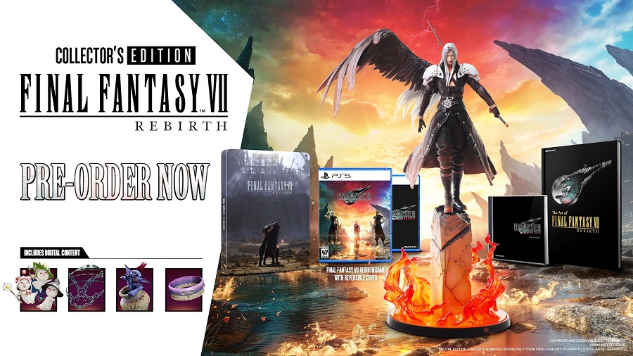 Les fans de Final Fantasy apprécieront : Square Enix a dévoilé l'édition collector de Final Fantasy VII : Rebirth, qui comprendra une énorme figurine de Sephiroth.-2 Les fans de Final Fantasy apprécieront : Square Enix a dévoilé l'édition collector de Final Fantasy VII : Rebirth, qui comprendra une énorme figurine de Sephiroth.-2