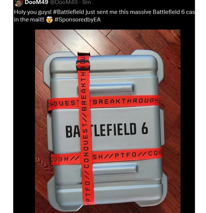 Boîte Battlefield d'Electronic Arts