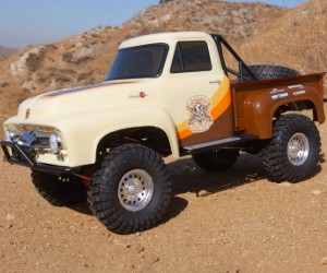 Test de chenilles à chenilles RC Axial® SCX10™ II Ford F-100 RC 1:10