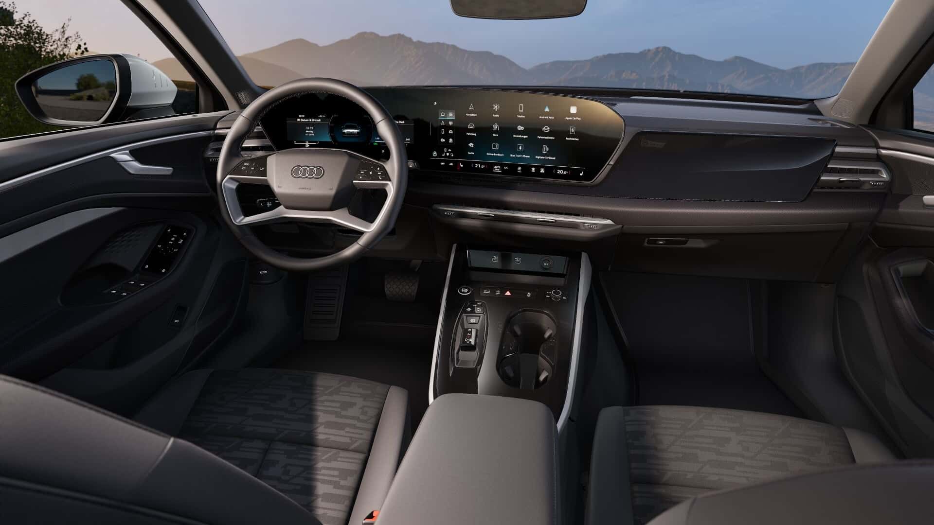 Design intérieur de l'Audi A6 Avant dans la configuration de base Design intérieur de l'Audi A6 Avant dans la configuration de base