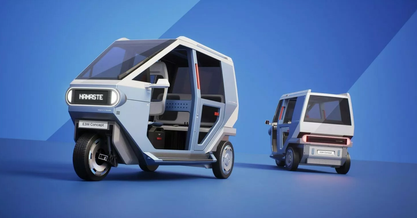 Concept électrique à trois roues de Hyundai Concept électrique à trois roues de Hyundai