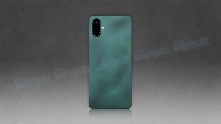 Samsung Galaxy F06 Renderer - Vue arrière