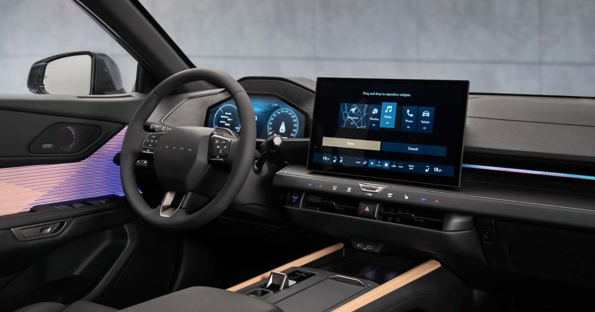 Lexus ES 2026 - intérieur 1 Lexus ES 2026 - intérieur 1