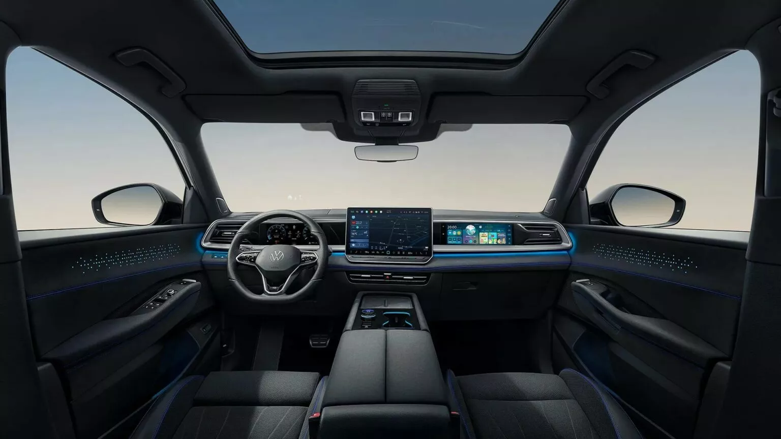 Intérieur du VW Teramont Pro Intérieur du VW Teramont Pro