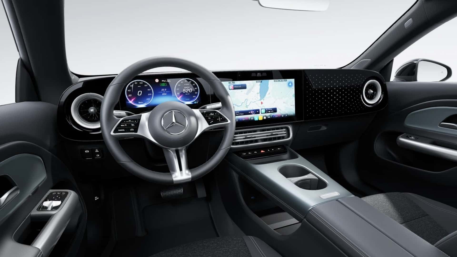 Extérieur de la nouvelle Mercedes-Benz CLA