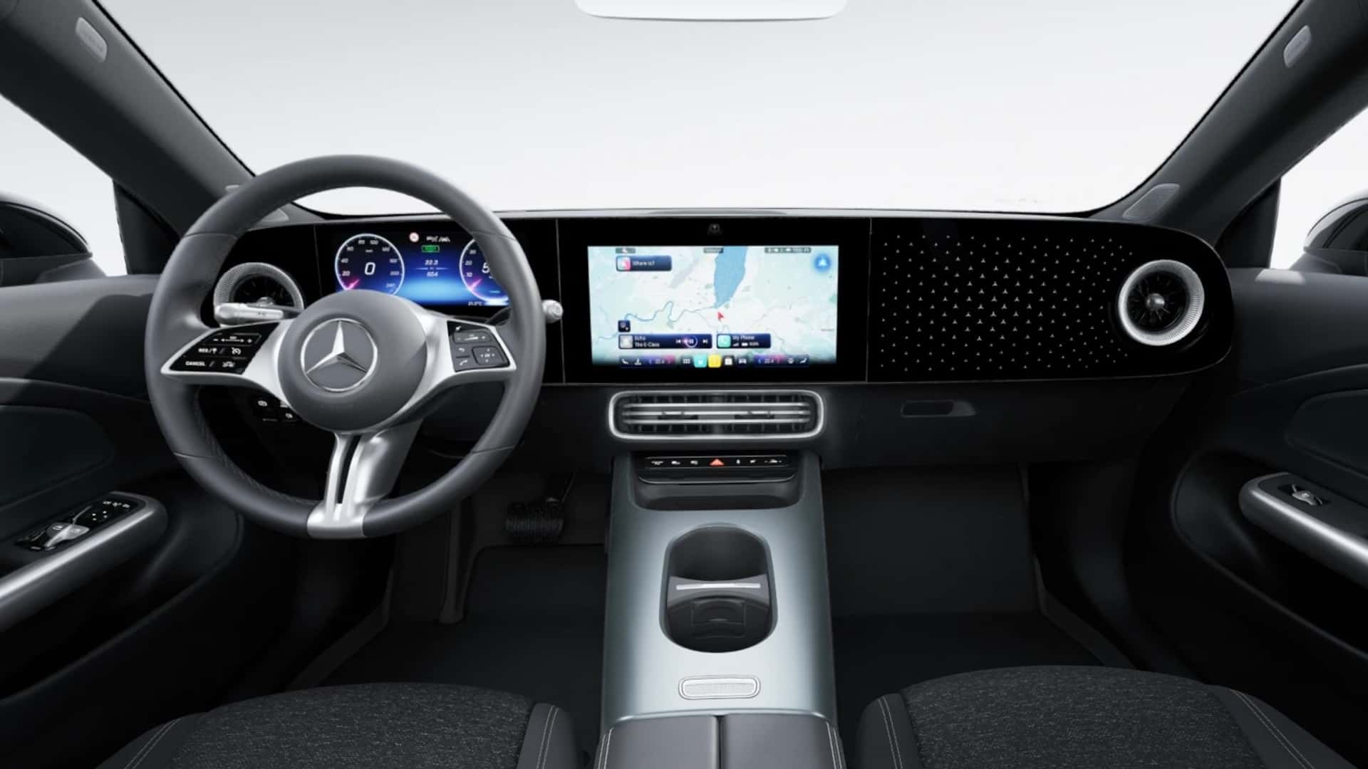 Intérieur de la nouvelle Mercedes-Benz CLA