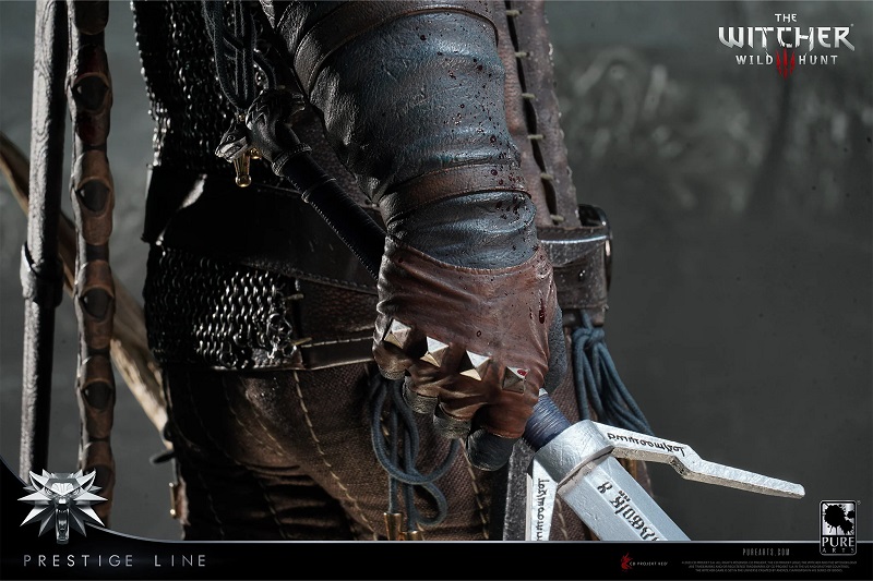 Une figurine de Ciri de The Witcher Une figurine de Ciri de The Witcher