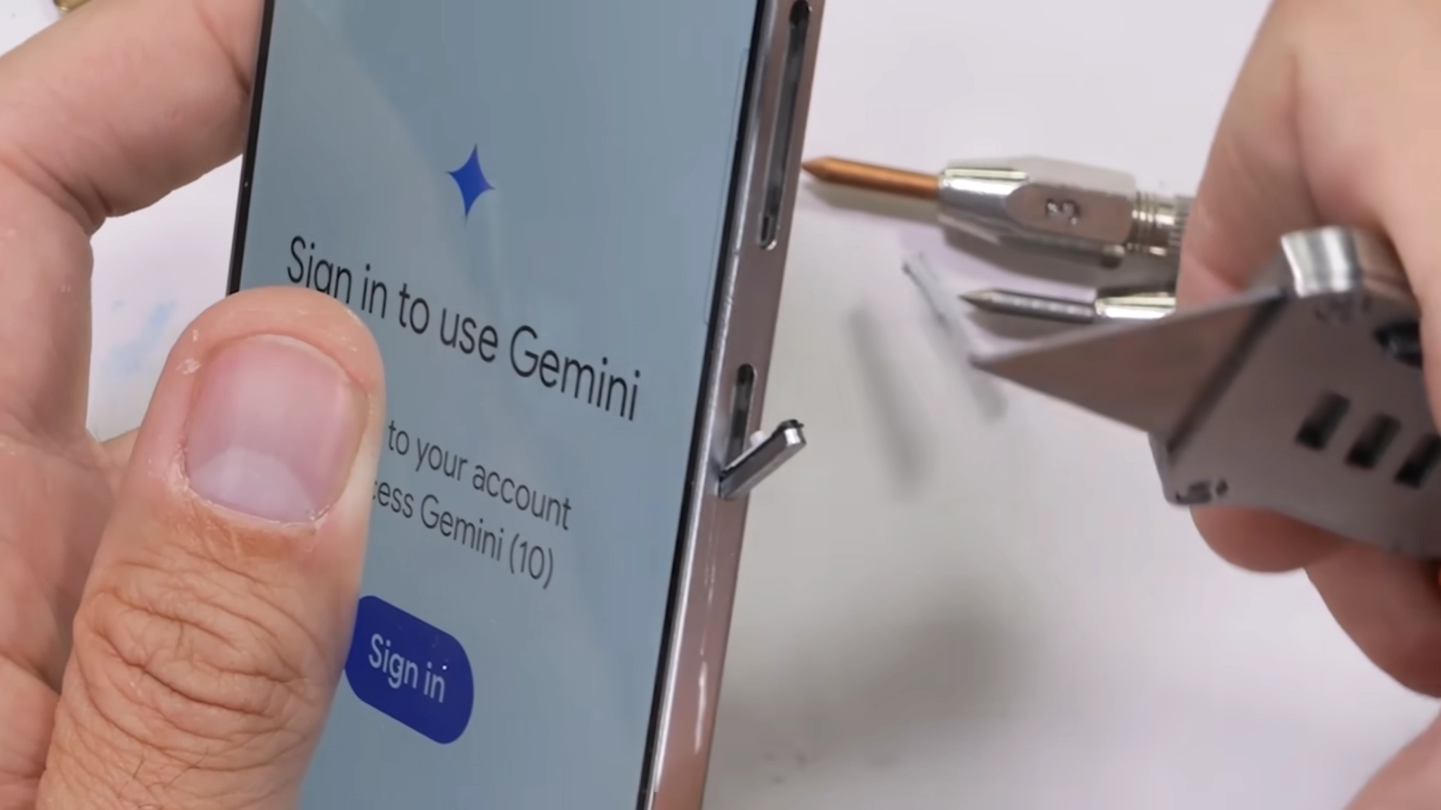 Test du Galaxy S25 Edge Test du Galaxy S25 Edge