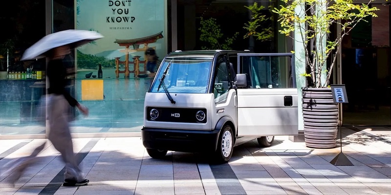 Intérieur du véhicule électrique mibot mini EV Intérieur du véhicule électrique mibot mini EV