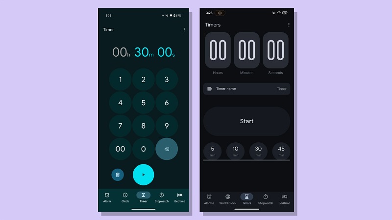 Une image de la nouvelle interface de la montre Android Une image de la nouvelle interface de la montre Android