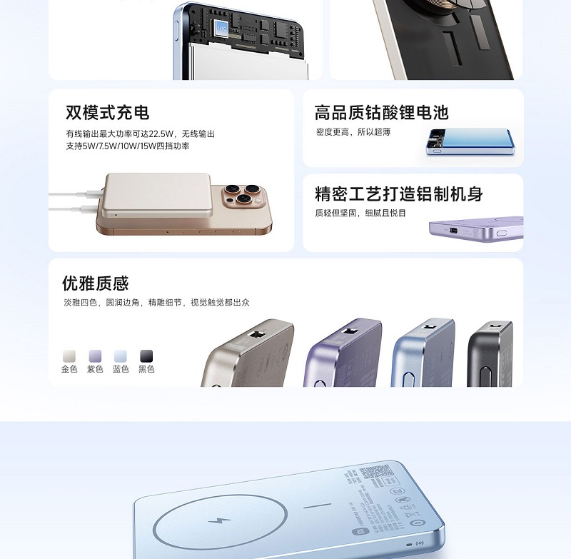 Le design ultra-mince de la nouvelle batterie de Xiaomi Le design ultra-mince de la nouvelle batterie de Xiaomi
