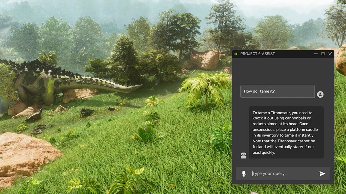 Projet G-Assist de NVIDIA : une IA innovante qui personnalisera le jeu, aidera à trouver des explications et expliquera toutes les nuances de l'intrigue.-3