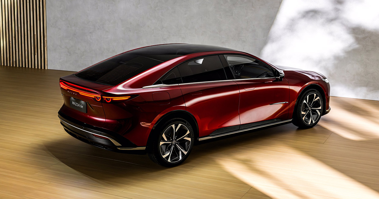 Intérieur de la Mazda 6e