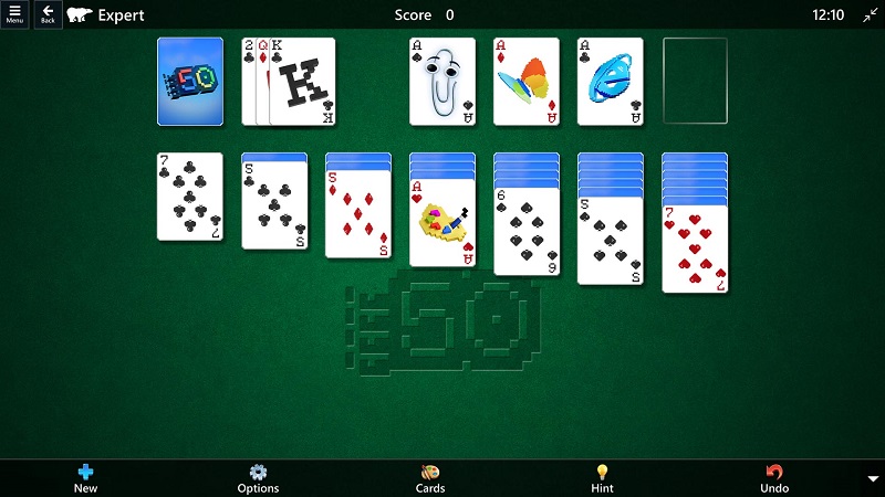 Économiseur d'écran spécial Solitaire Économiseur d'écran spécial Solitaire