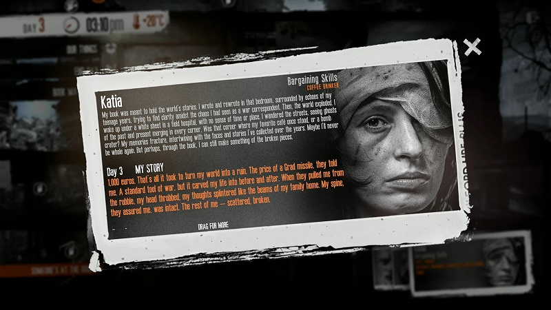 11 bit soutiendra les victimes de la guerre : Les développeurs de This War of Mine sortiront le DLC Forget Celebrations Charity, dont les bénéfices seront reversés à des associations caritatives.-4 11 bit soutiendra les victimes de la guerre : Les développeurs de This War of Mine sortiront le DLC Forget Celebrations Charity, dont les bénéfices seront reversés à des associations caritatives.-4