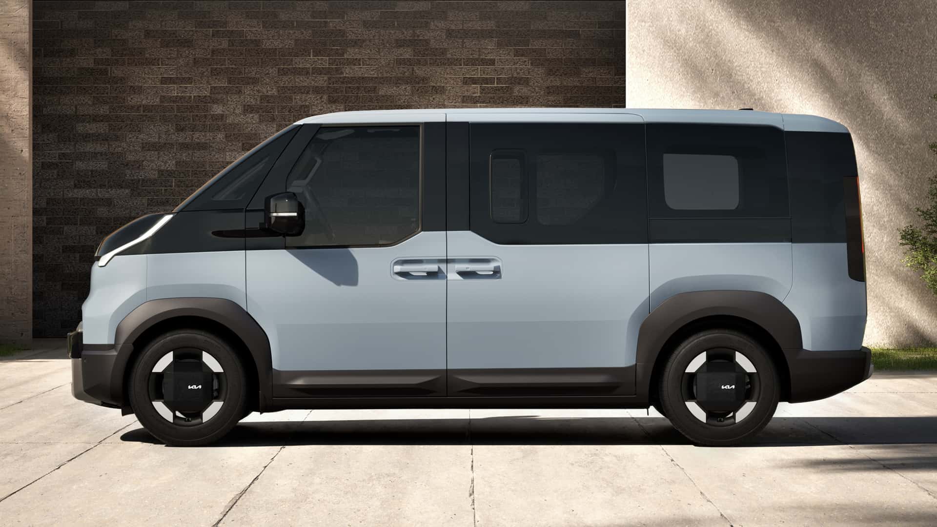 Kia PV5 vue arrière Kia PV5 vue arrière