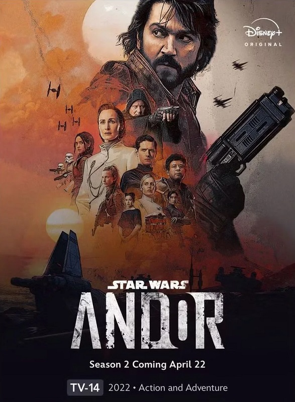 C'est officiel : Disney a révélé la date de la première de la deuxième saison de la célèbre série d'Andor basée sur l'univers de Star Wars.-2