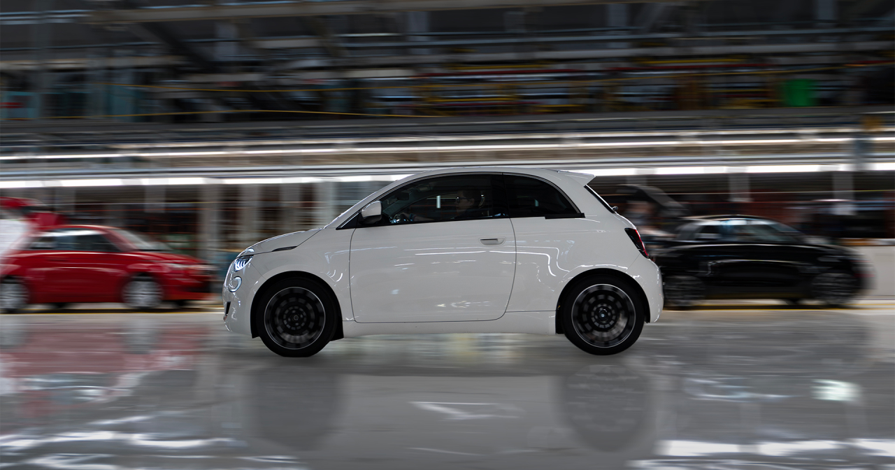 Prototype Fiat 500 Ibrida Prototype Fiat 500 Ibrida