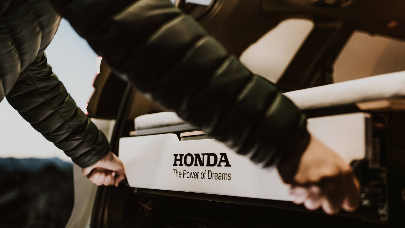 Camping avec le Honda CR-V Dream Pod