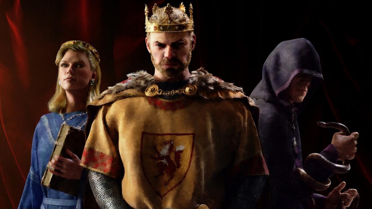 L'extension Royal Court pour Crusader Kings 3 sortira sur PlayStation 5 et Xbox Series dès le 17 mai. L'extension Royal Court pour Crusader Kings 3 sortira sur PlayStation 5 et Xbox Series dès le 17 mai.