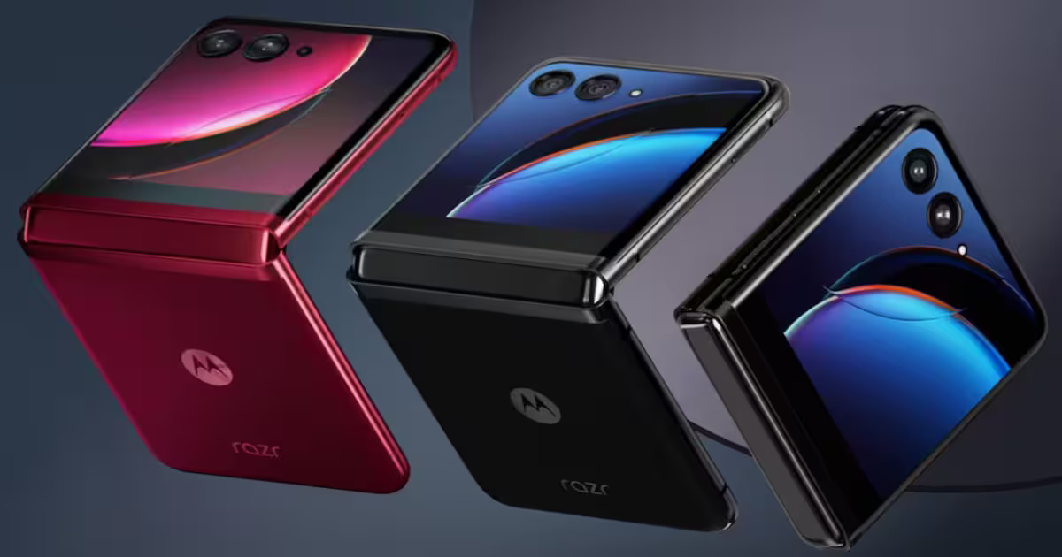 Motorola s'apprête à dévoiler une nouvelle version de son smartphone pliable, le Razr 50 Ultra. Motorola s'apprête à dévoiler une nouvelle version de son smartphone pliable, le Razr 50 Ultra.