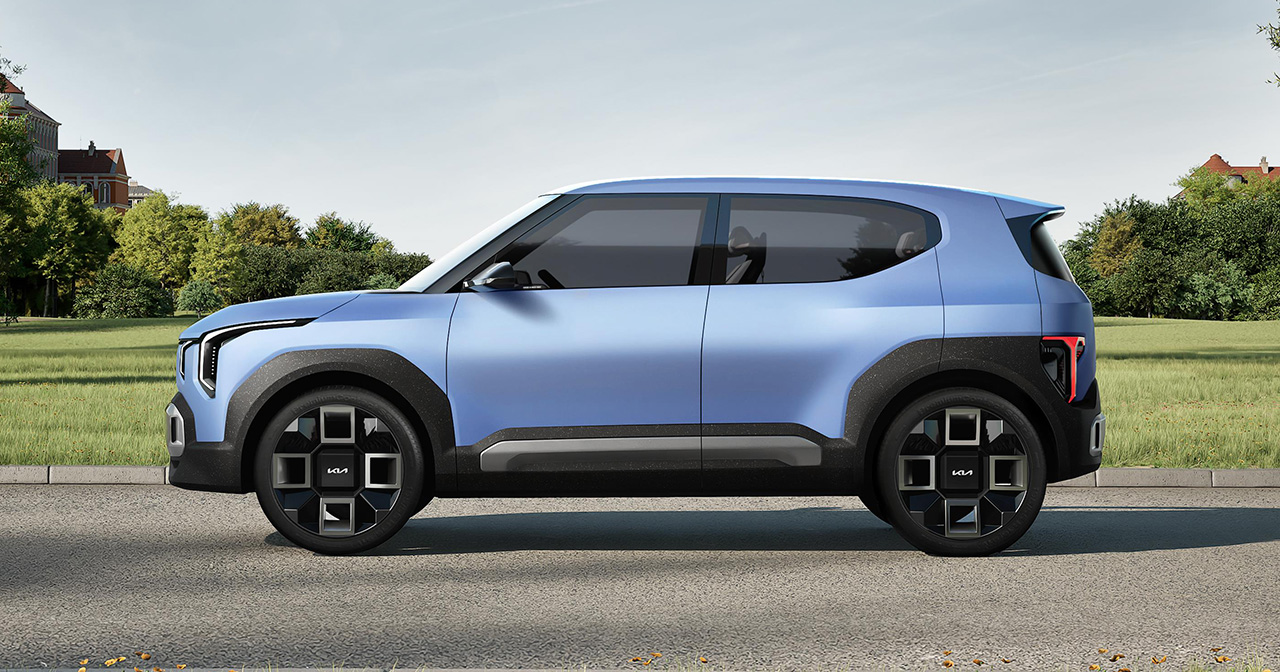 Kia EV2 arrière Kia EV2 arrière