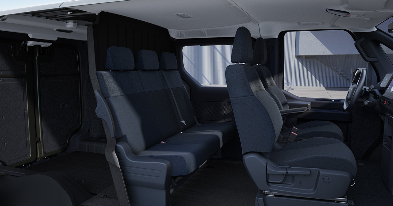 Le design extérieur de la Kia PV5 Le design extérieur de la Kia PV5