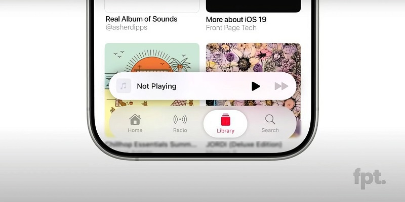 Rendu de l'interface iOS 19 Rendu de l'interface iOS 19