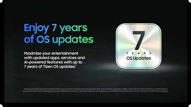 7 ans de garantie OS pour les téléviseurs Samsung 7 ans de garantie OS pour les téléviseurs Samsung